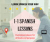 1-1 Spanish lessons