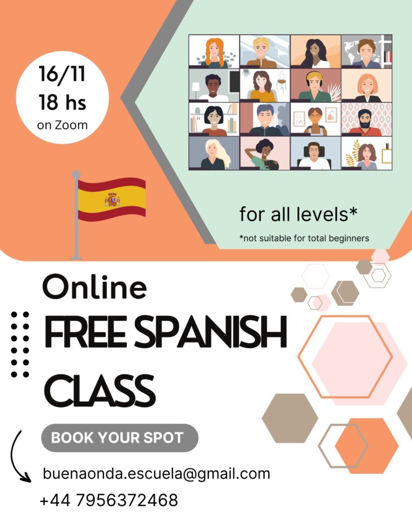 Free spanish class